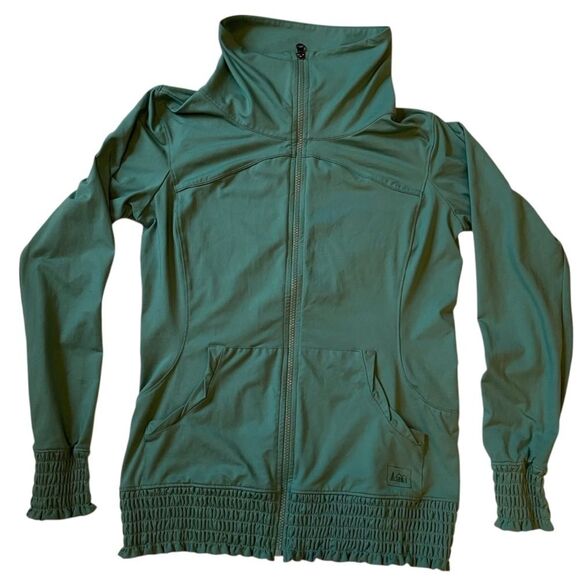 REI Jackets & Blazers - REI Zip Up Jacket Green Women’s Size Medium